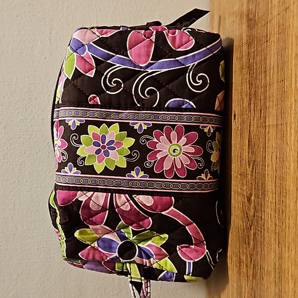 Vera Bradley Purple Punch Cosmetic Bag